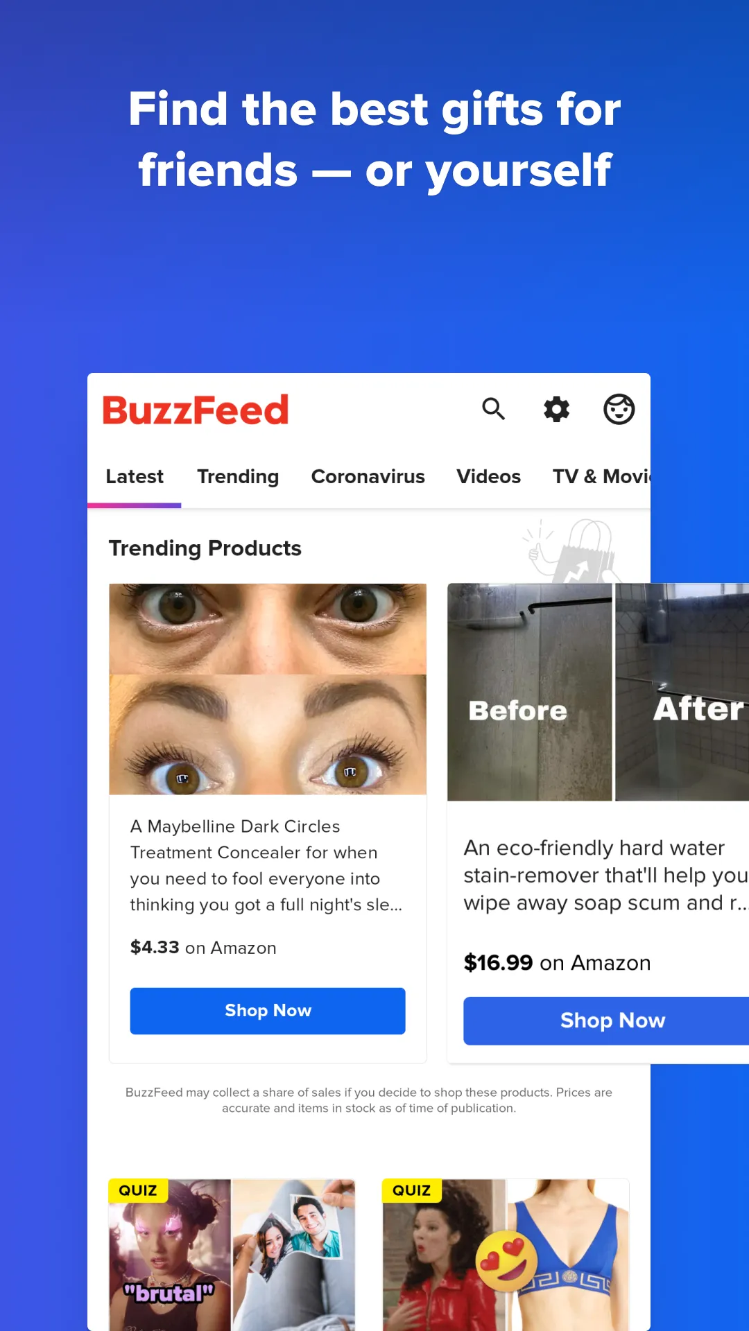 BuzzFeed - Quizzes & News | Indus Appstore | Screenshot