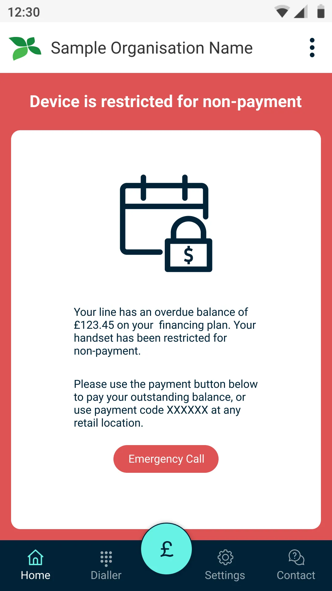 Trustonic Telecoms Client | Indus Appstore | Screenshot