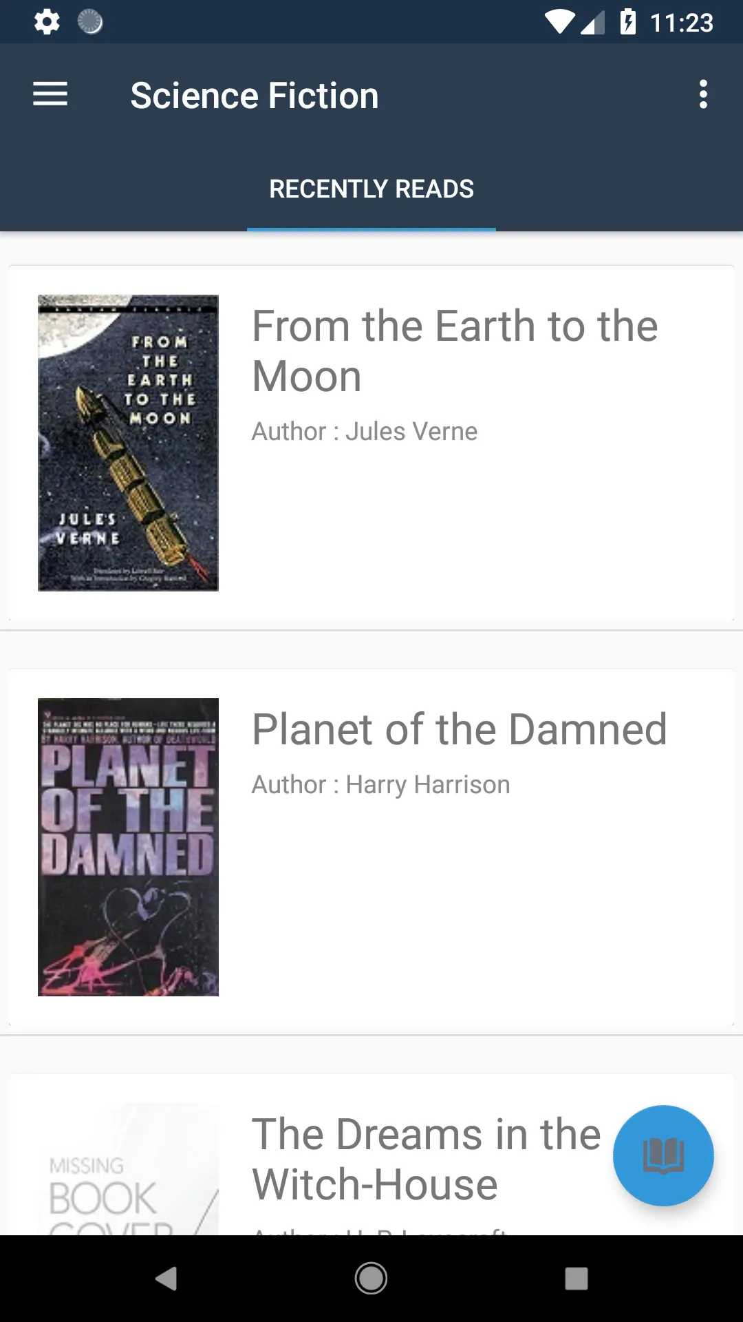 Science fiction books - Novels | Indus Appstore | Screenshot