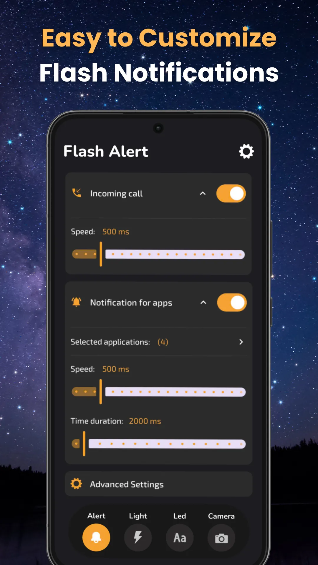 LED Flashlight - Flash Alert | Indus Appstore | Screenshot