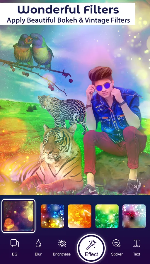 Animal photo Editor | Indus Appstore | Screenshot