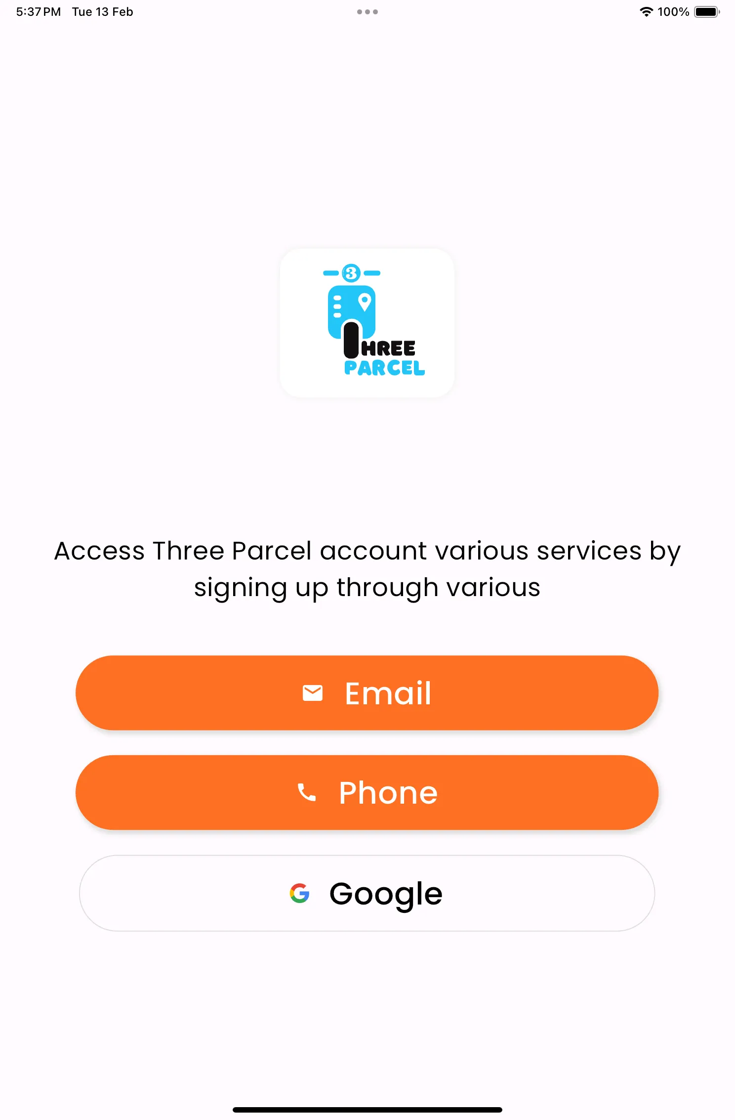 Three Parcel - Delivery | Indus Appstore | Screenshot