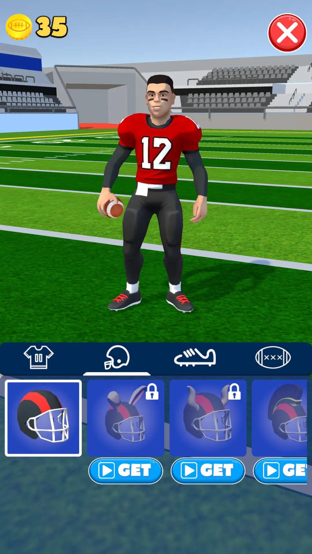 Hyper Touchdown 3D | Indus Appstore | Screenshot