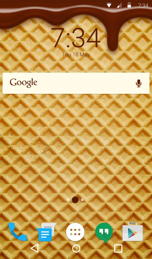 Chocolate Live Wallpaper Theme | Indus Appstore | Screenshot