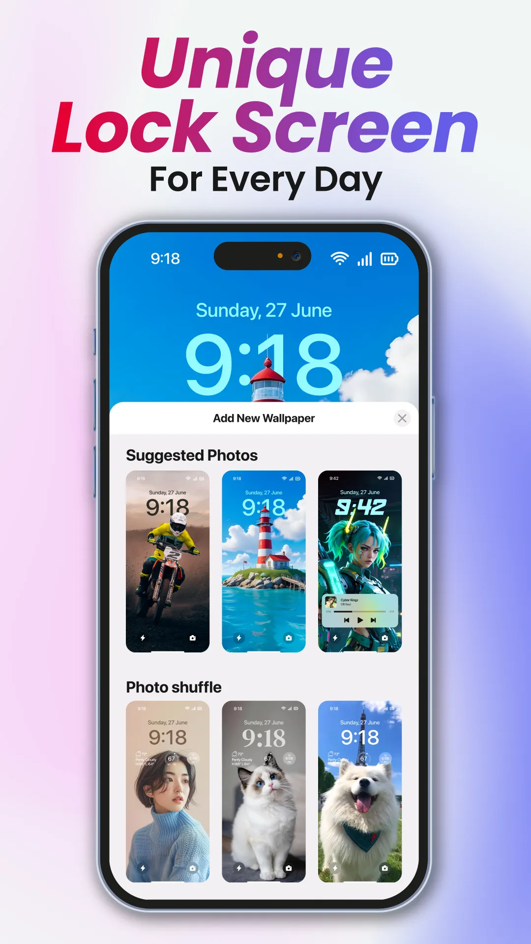 Lock Screen OS | Indus Appstore | Screenshot