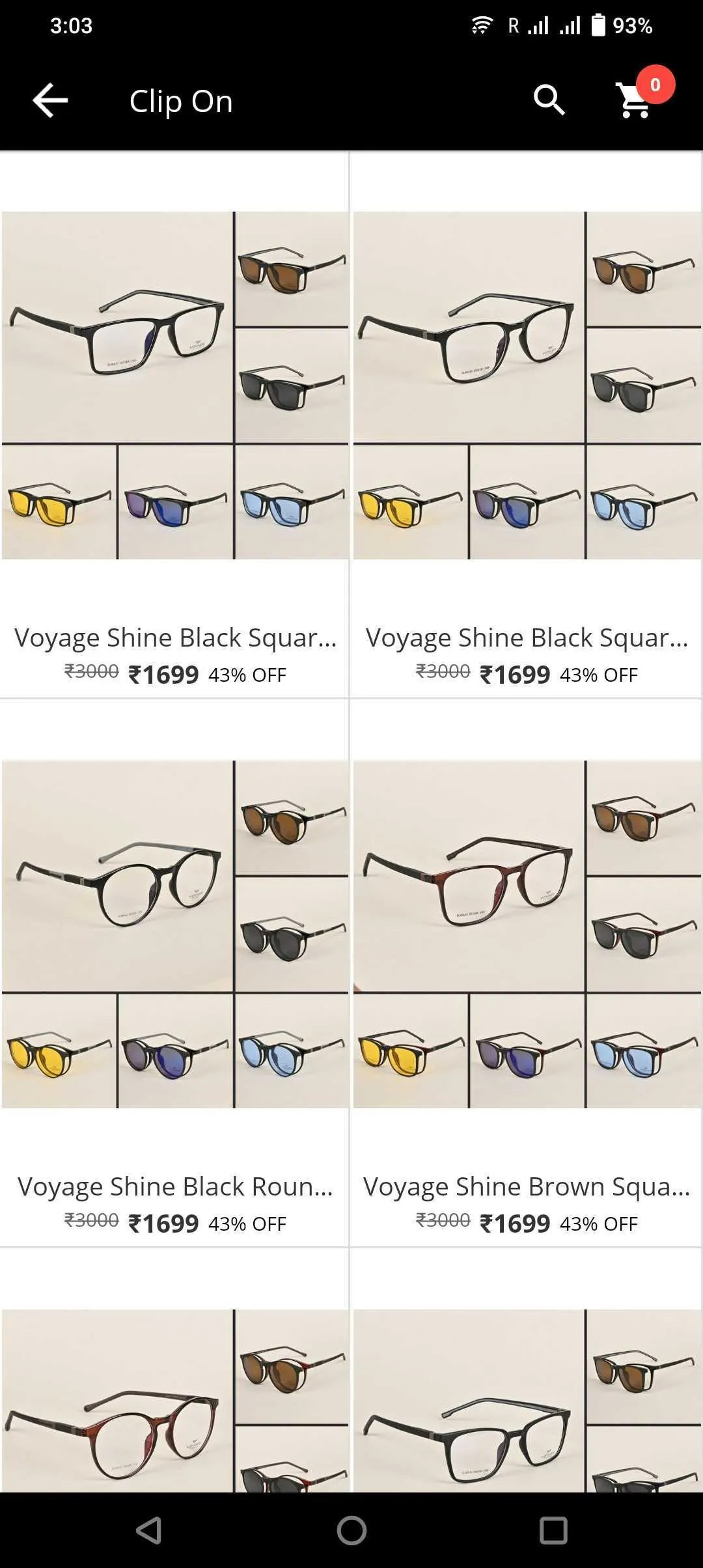 Voyage Eyewear | Indus Appstore | Screenshot