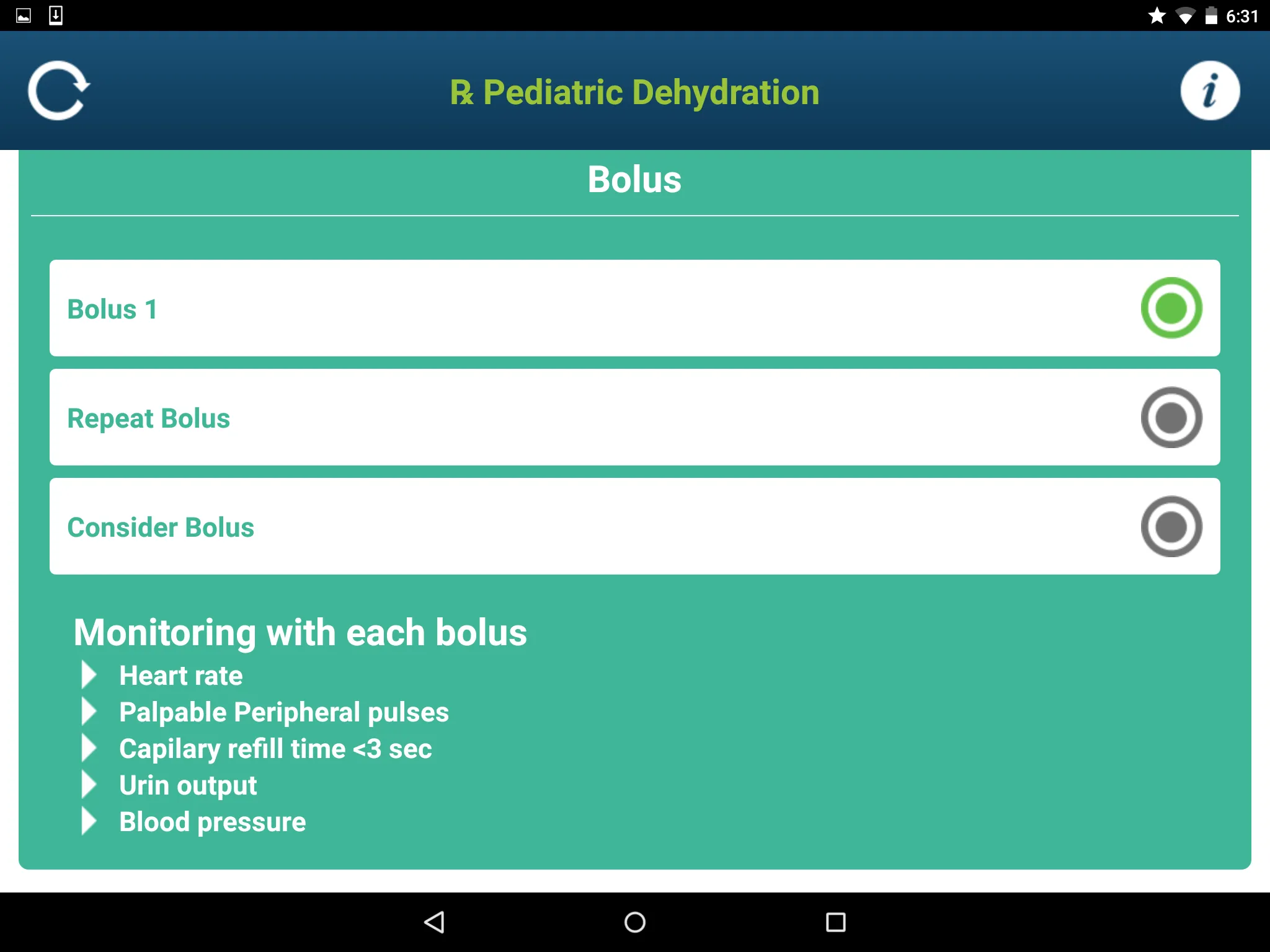 Rx Pediatric Dehydration | Indus Appstore | Screenshot