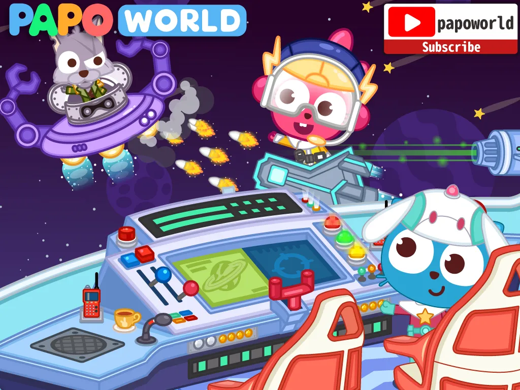 Papo Town Spaceship | Indus Appstore | Screenshot