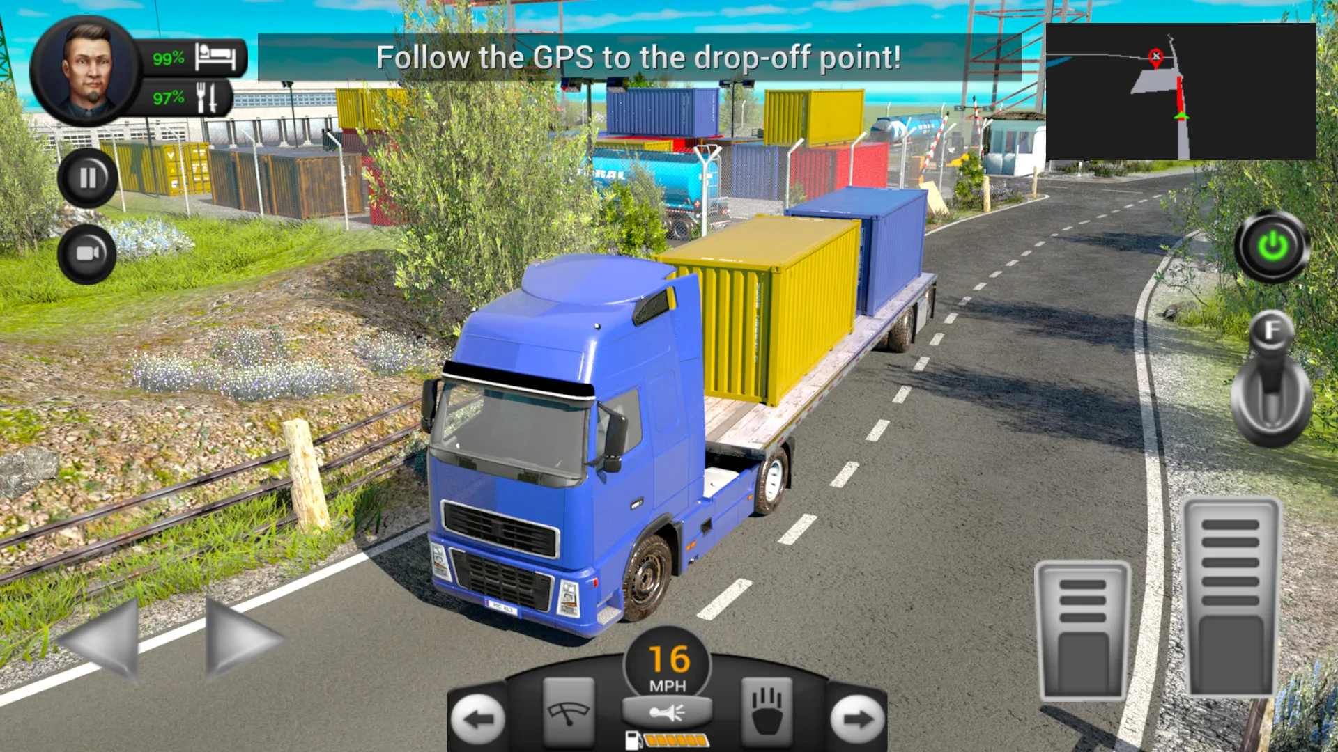 Real Truck Driving Simulator | Indus Appstore | Screenshot