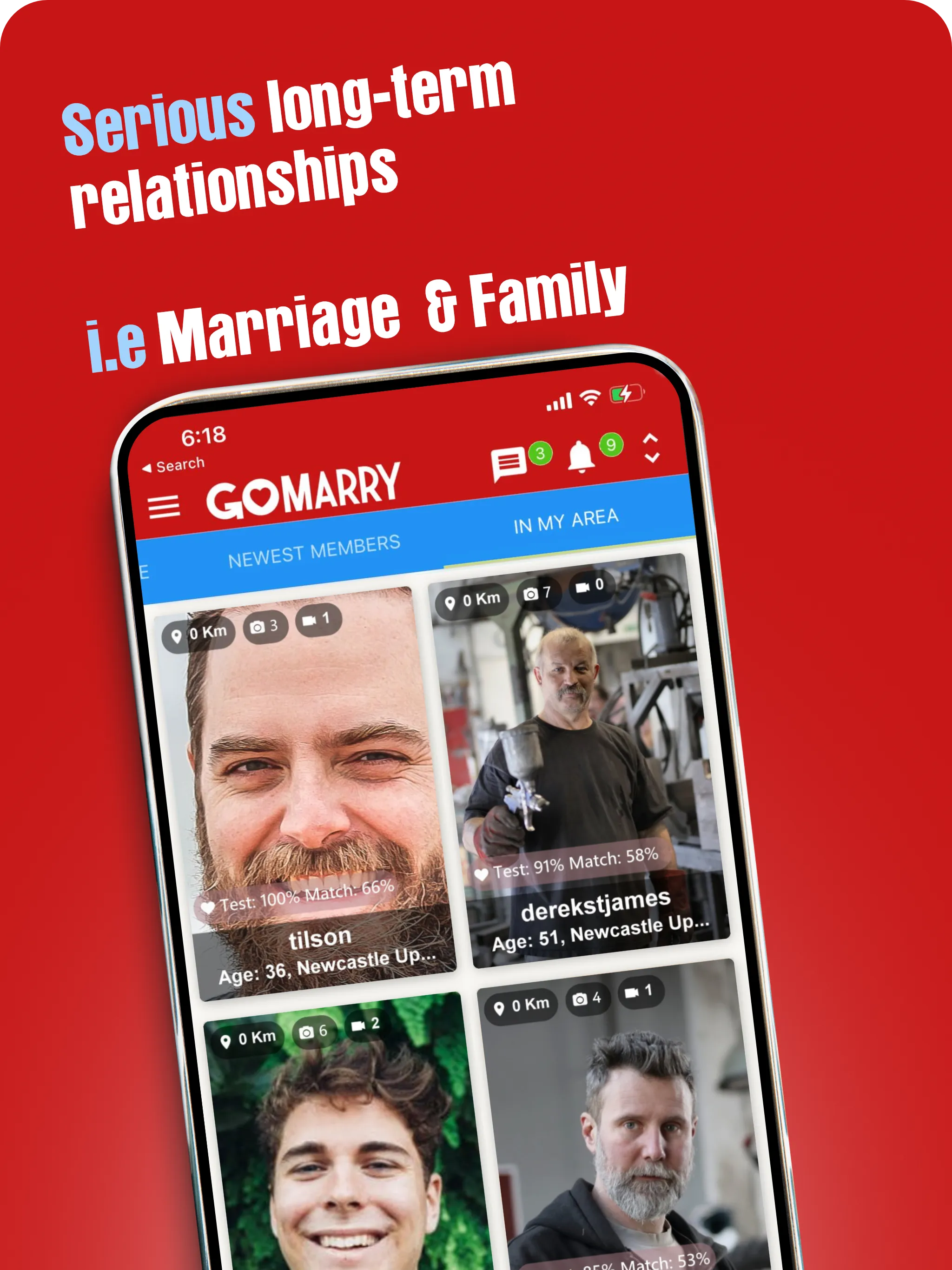 GoMarry: Serious Relationships | Indus Appstore | Screenshot