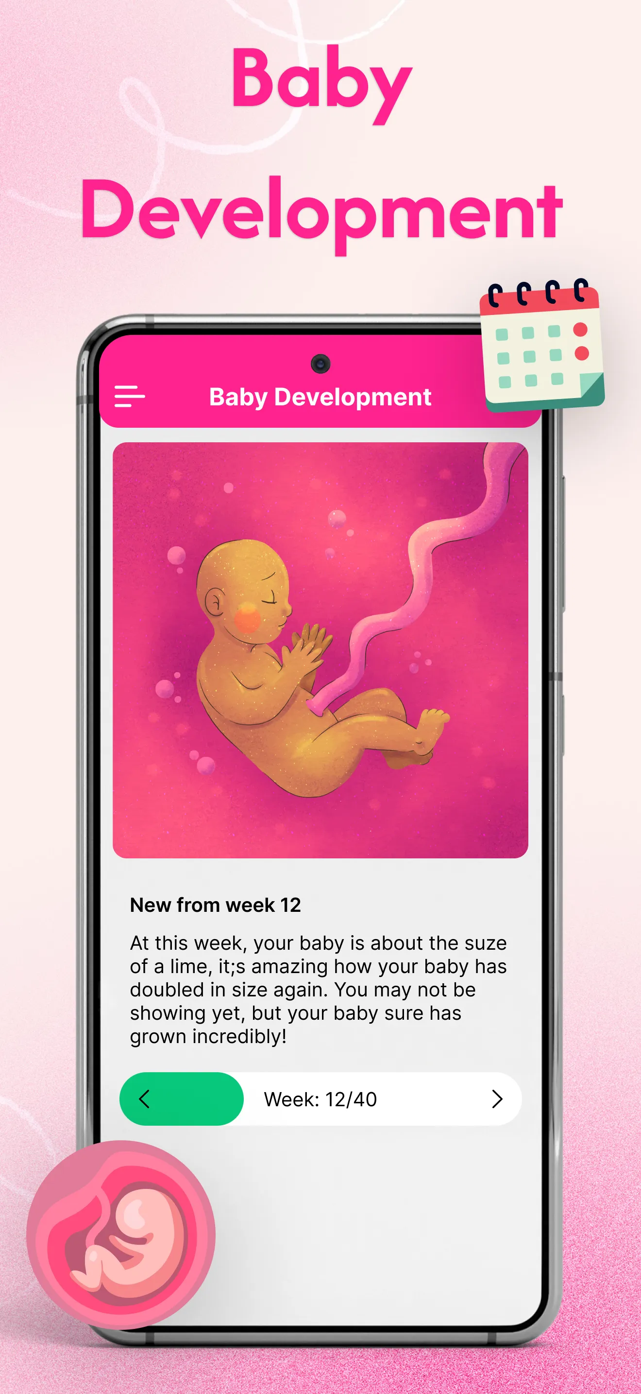Pregnancy Tracker & Calculator | Indus Appstore | Screenshot