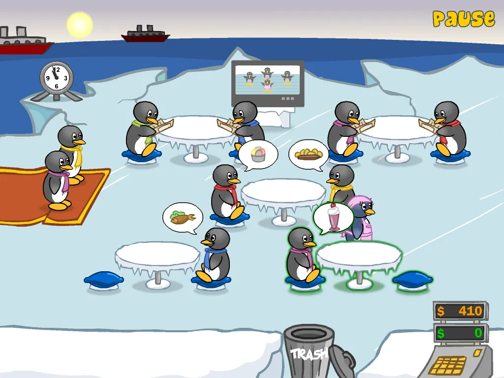 Penguin Diner: Restaurant Dash | Indus Appstore | Screenshot