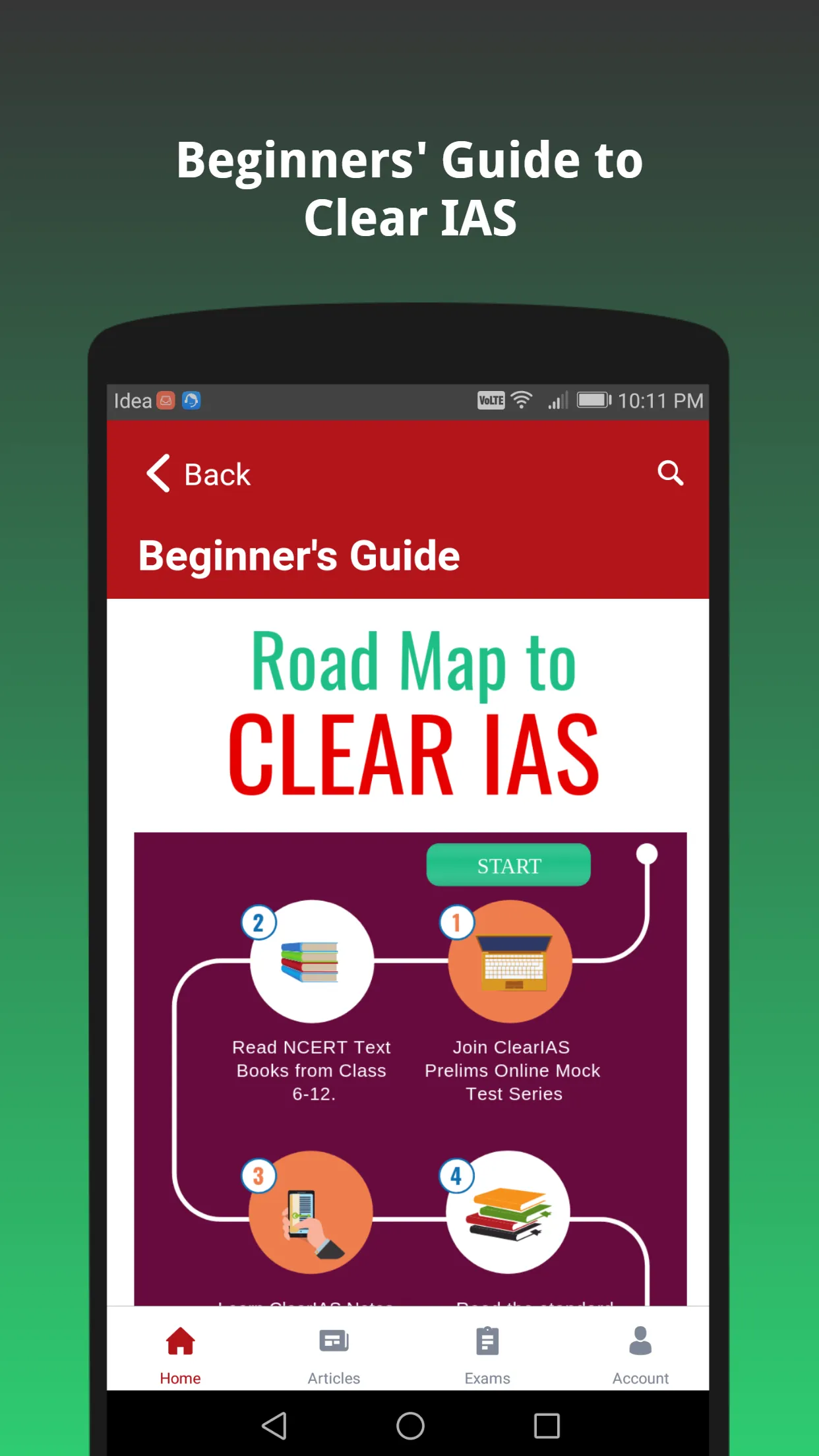 ClearIAS Learning App for UPSC | Indus Appstore | Screenshot