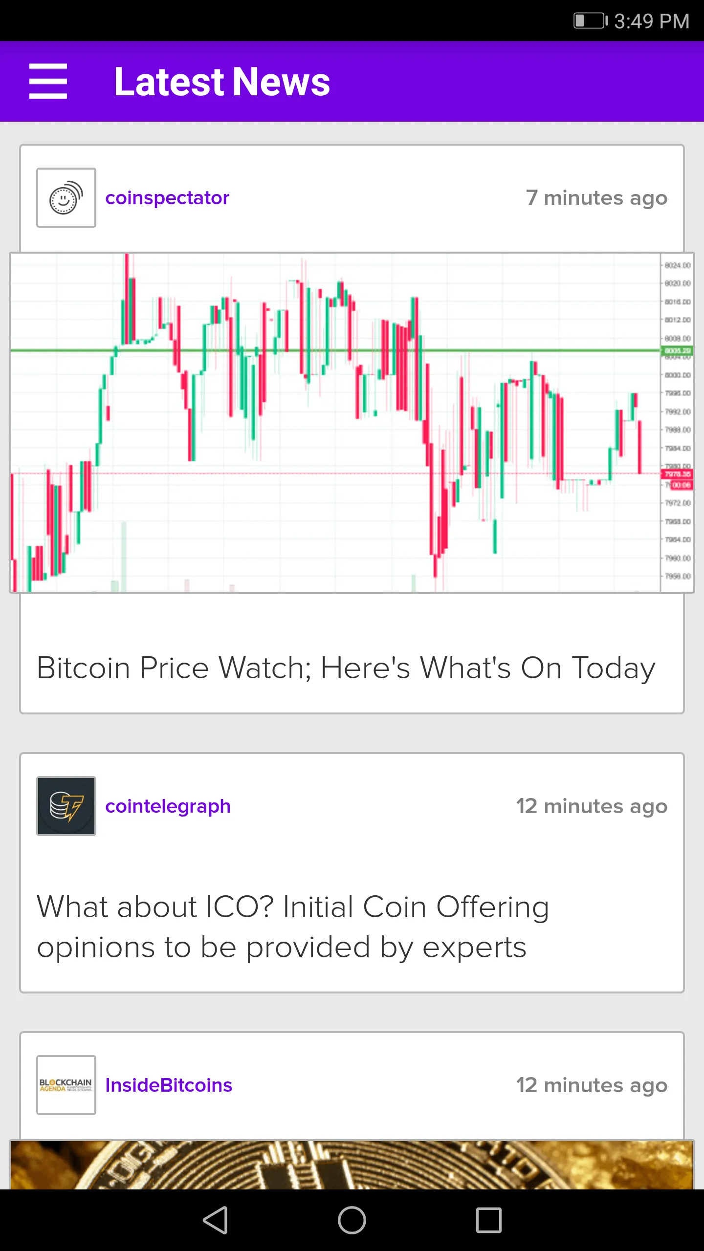 Crypto News | Indus Appstore | Screenshot