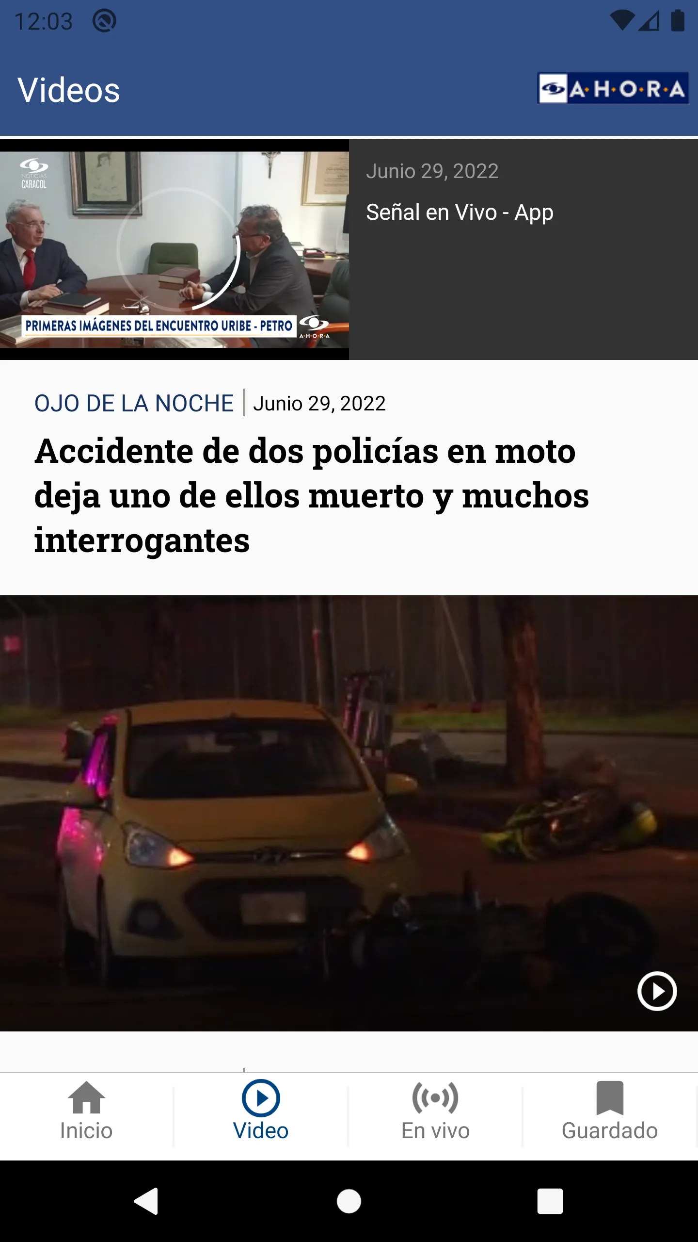 Noticias Caracol | Indus Appstore | Screenshot