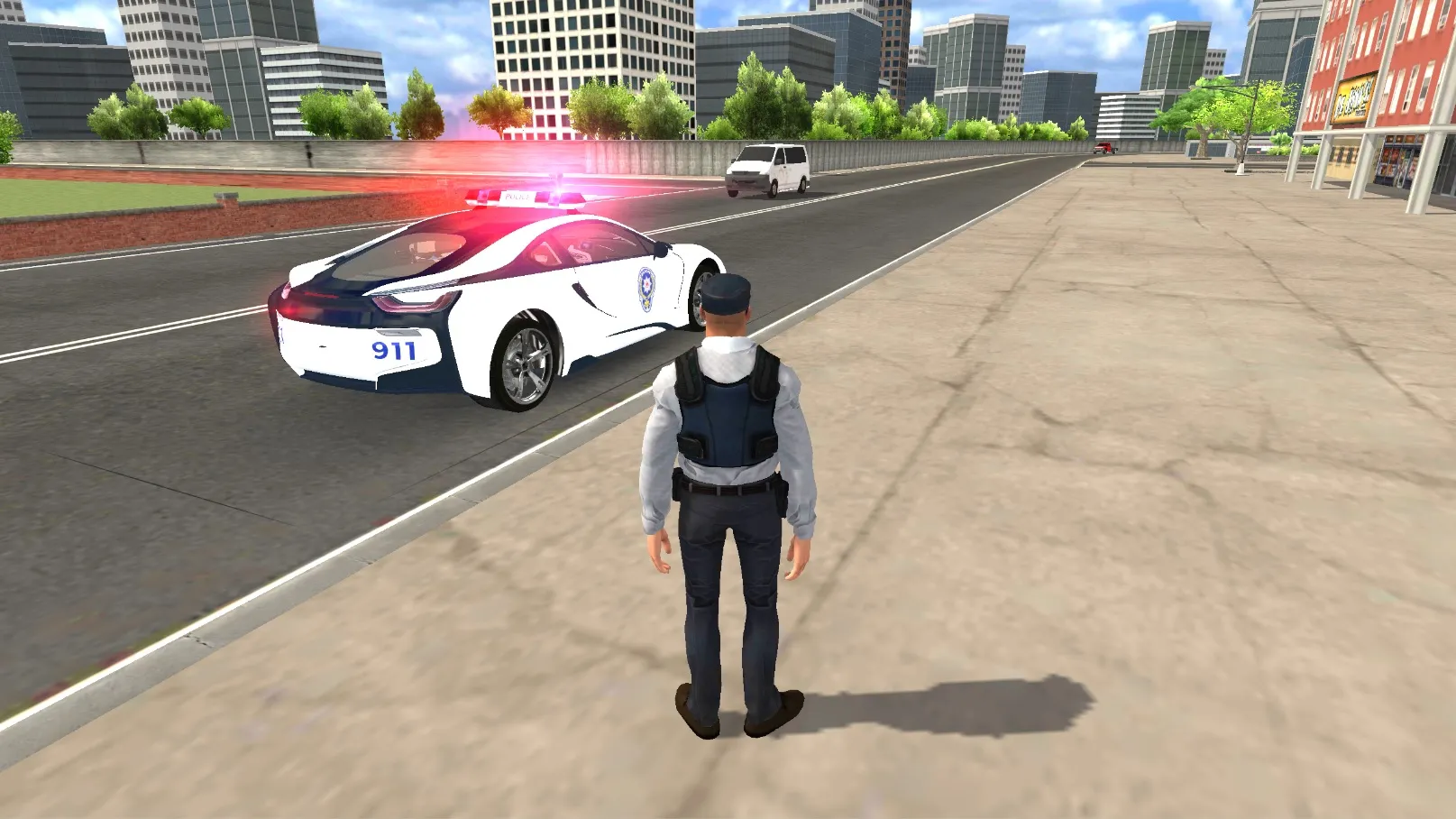 American i8 Police Car Game 3D | Indus Appstore | Screenshot