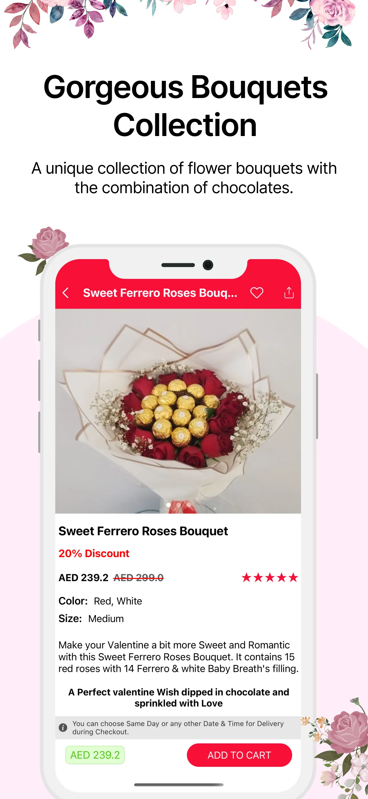 Aroma Flowers UAE | Indus Appstore | Screenshot