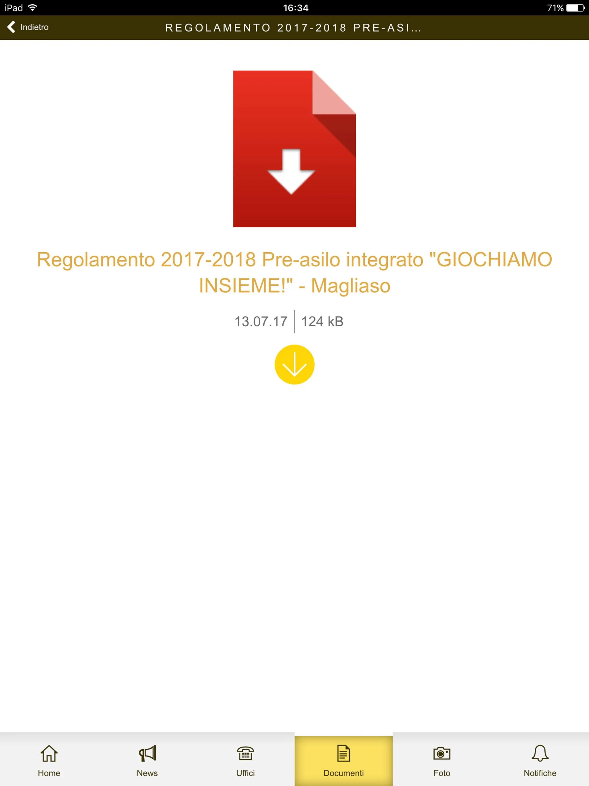 Comune di Magliaso | Indus Appstore | Screenshot