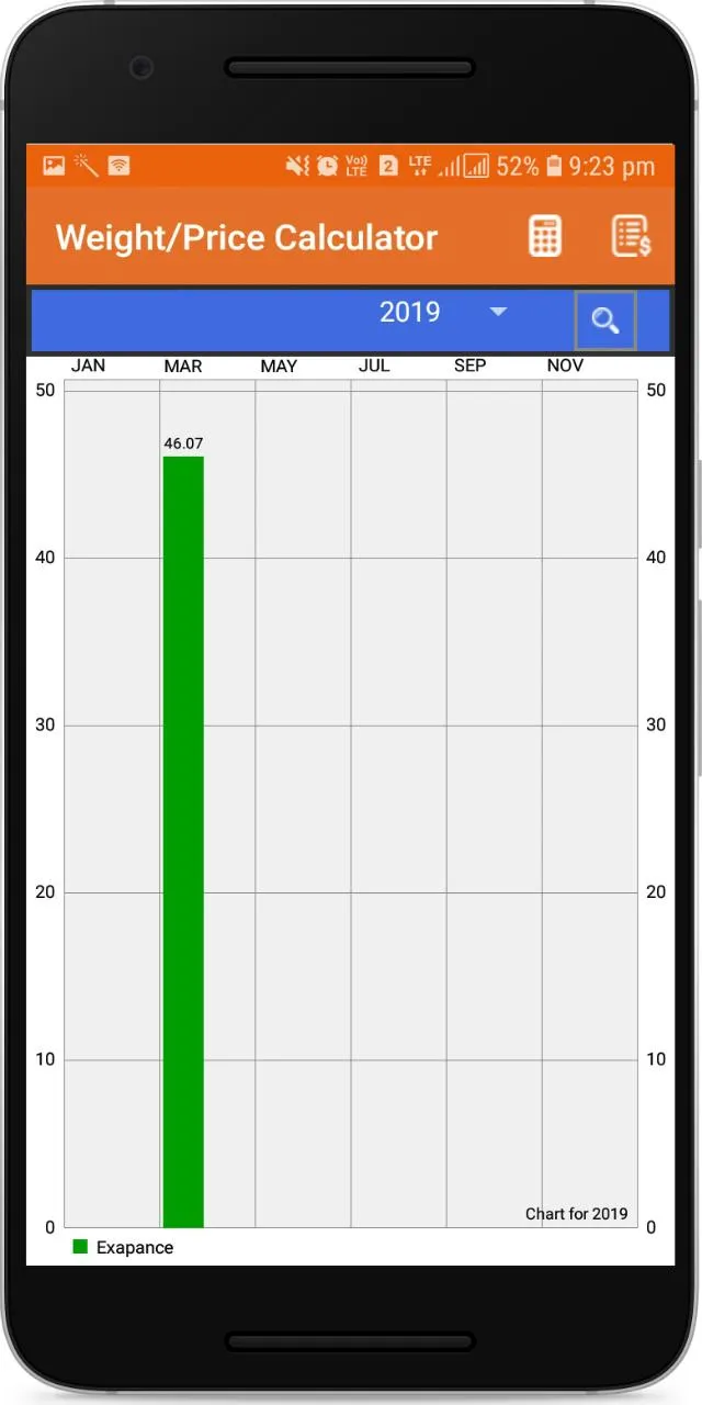 Weight Price Calculator | Indus Appstore | Screenshot