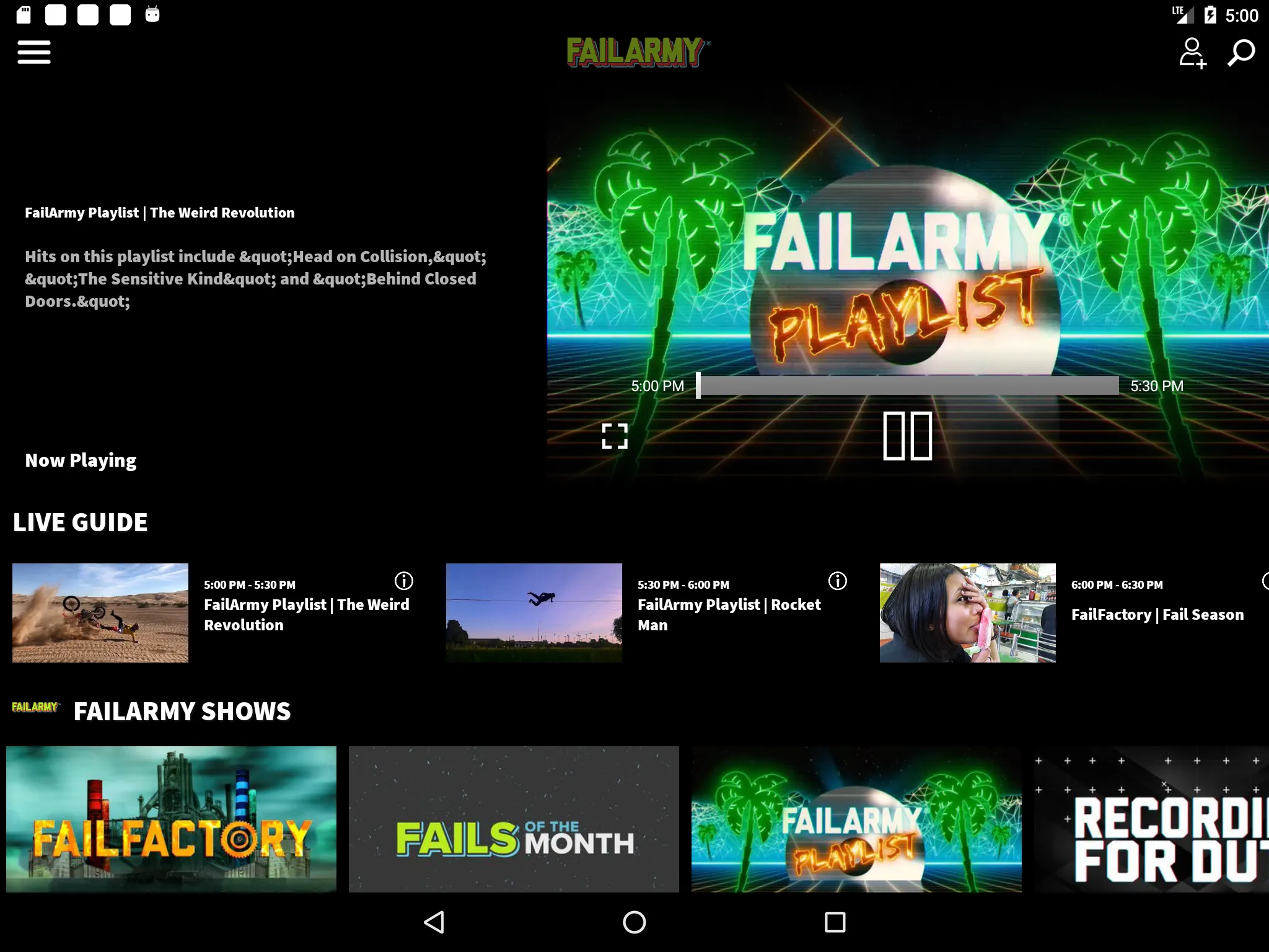 FailArmy | Indus Appstore | Screenshot