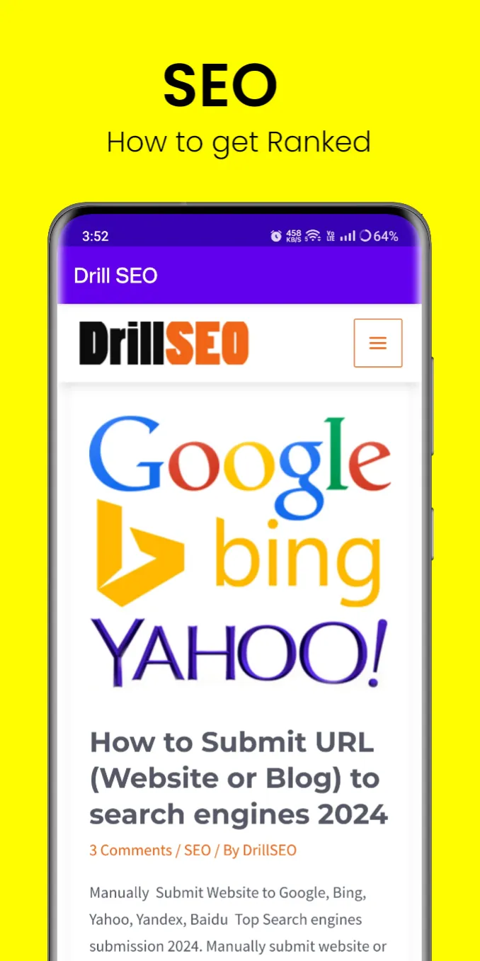 Drill SEO -  SEO Tutorials | Indus Appstore | Screenshot