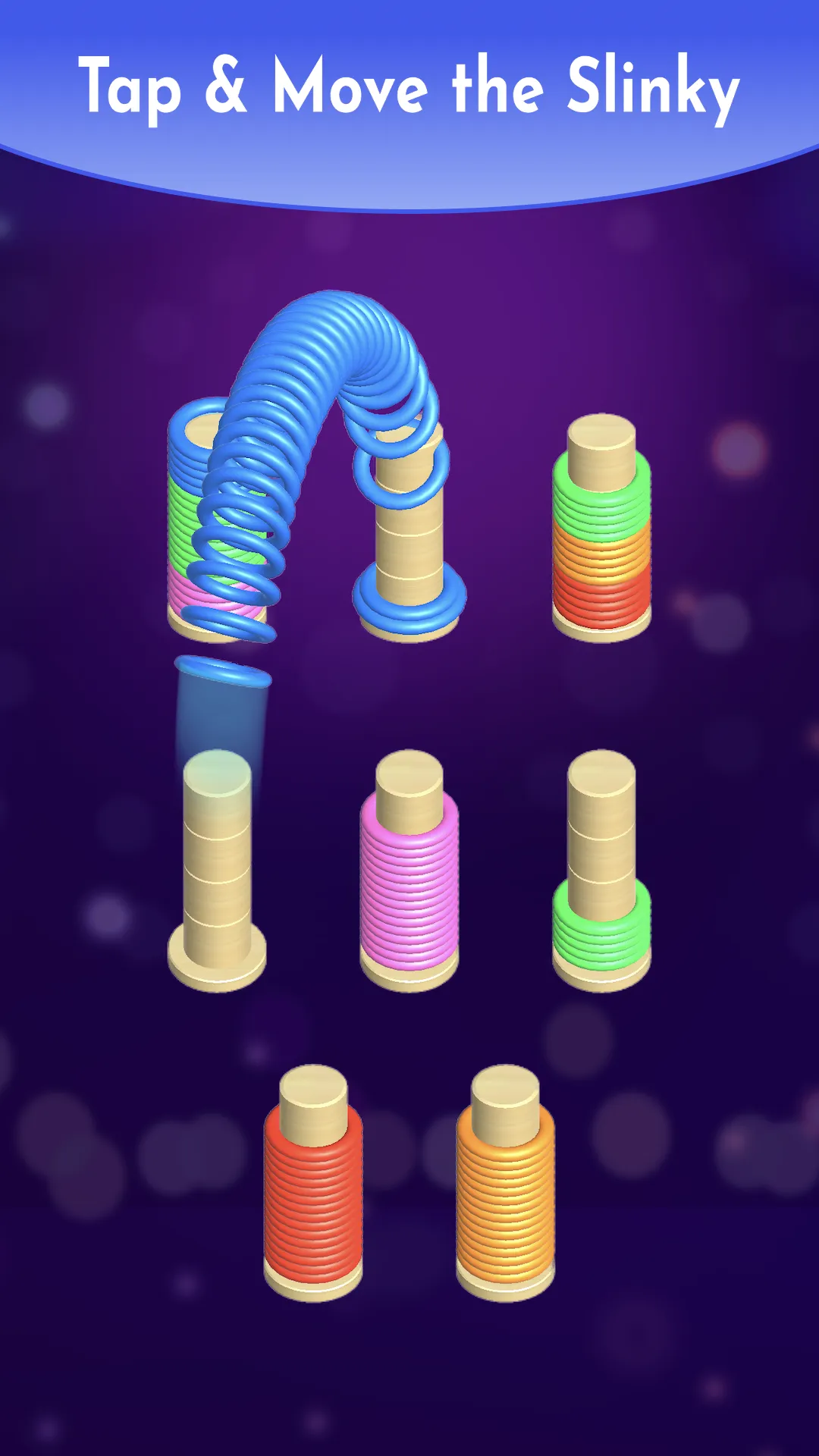 Slinky Sort Puzzle | Indus Appstore | Screenshot