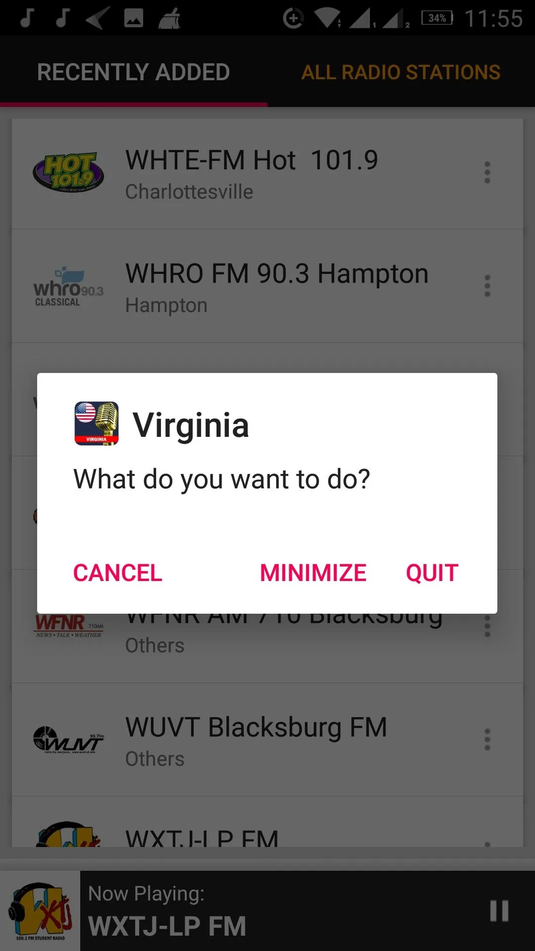 Virginia Radio Stations - USA | Indus Appstore | Screenshot