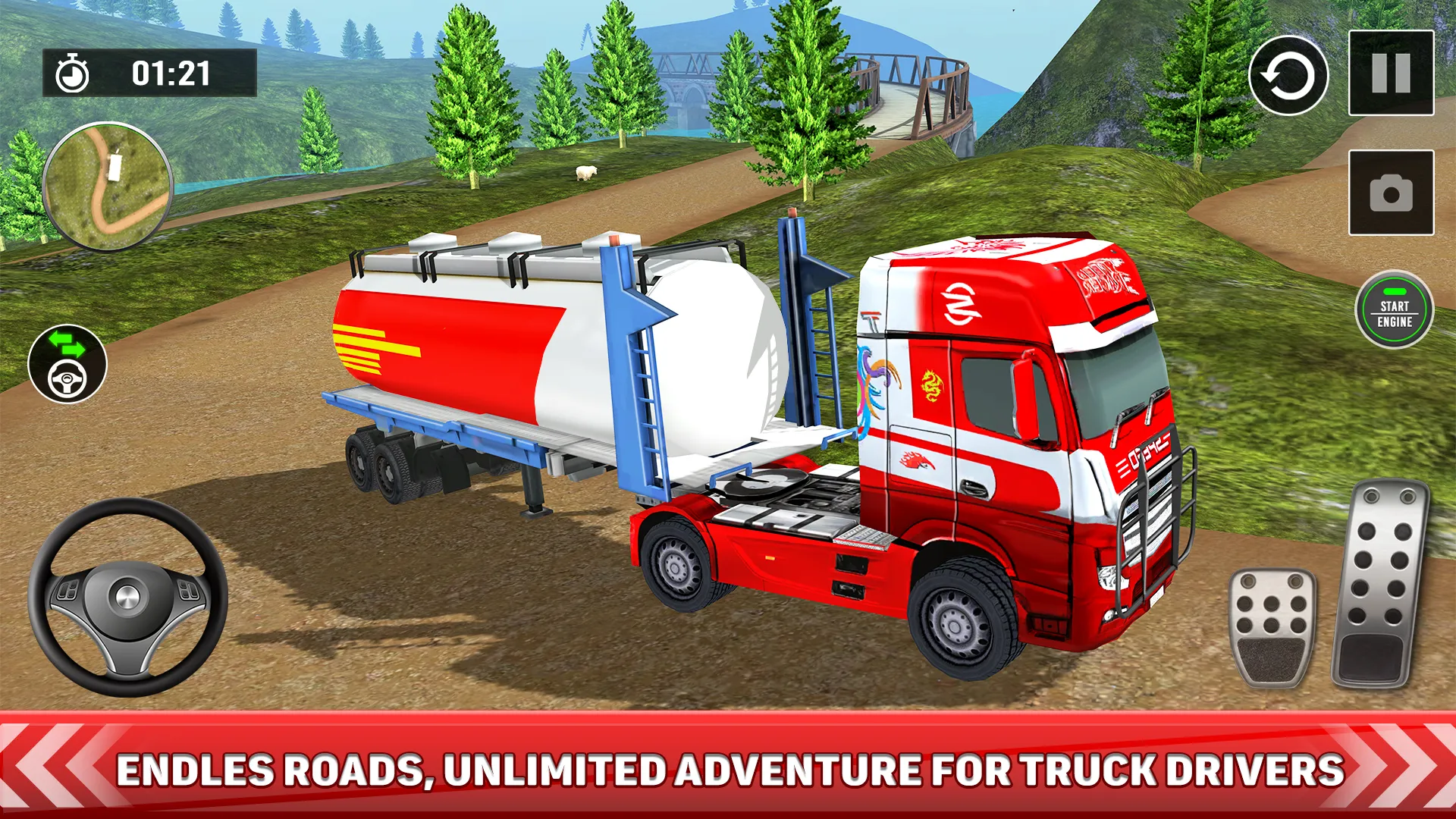 Oil Truck Games: Driving Games | Indus Appstore | Screenshot