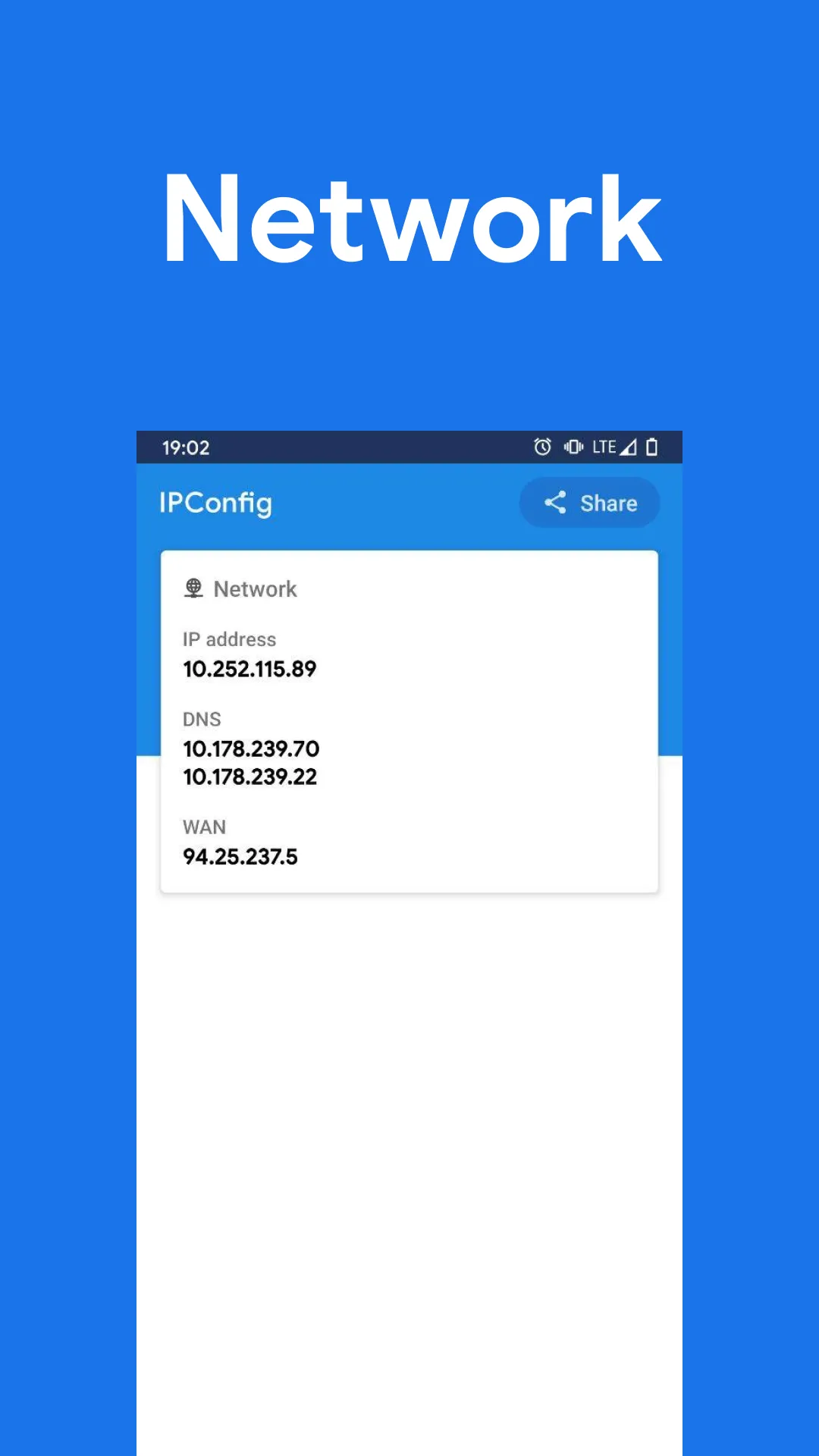 IPConfig | Indus Appstore | Screenshot