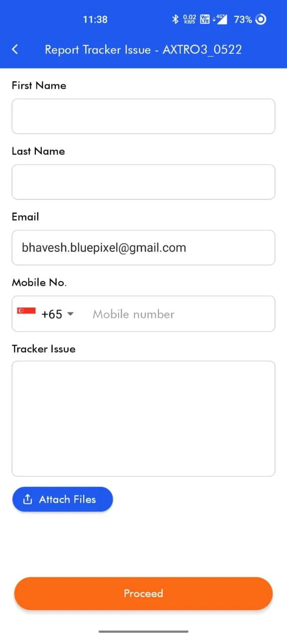 AXTRO Fit - Firmware Update | Indus Appstore | Screenshot