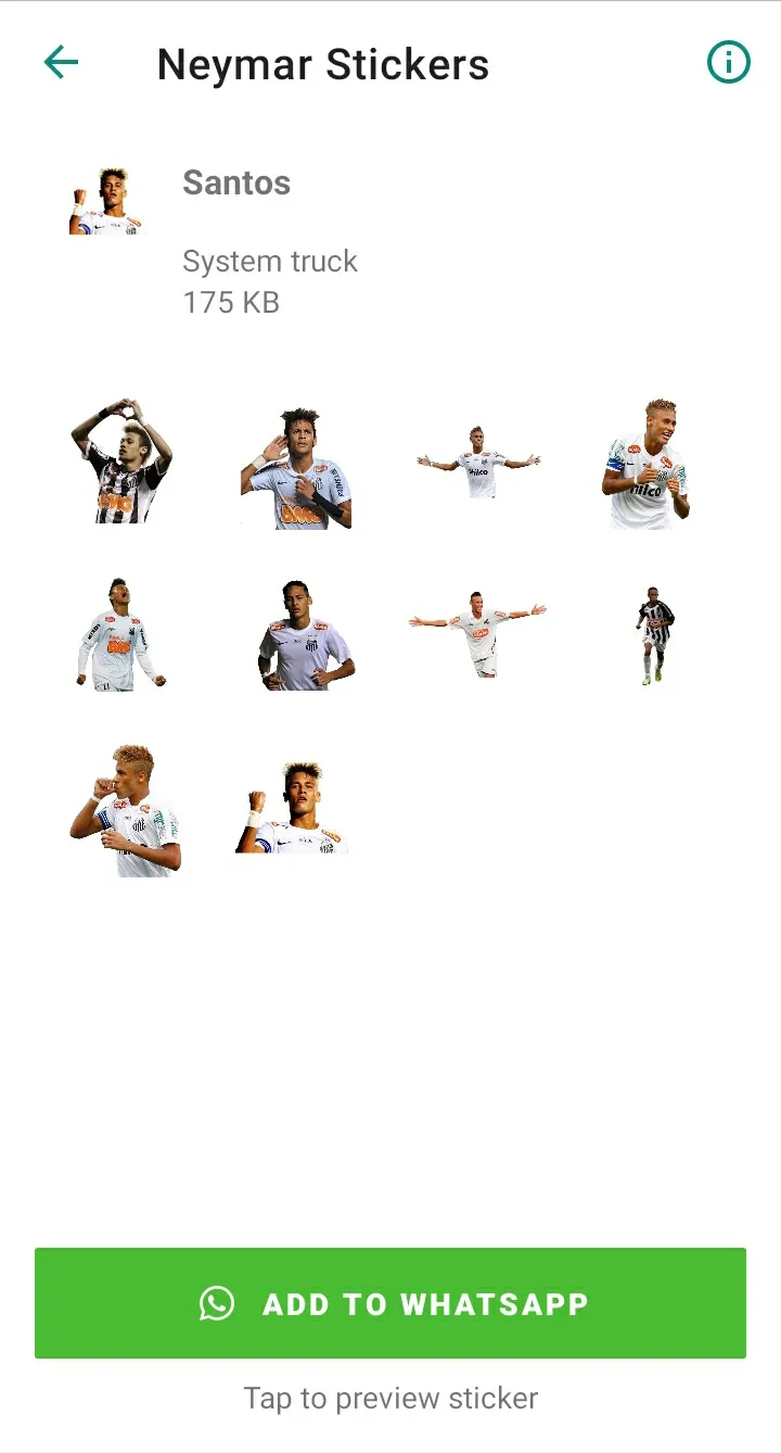 Neymar Stickers | Indus Appstore | Screenshot