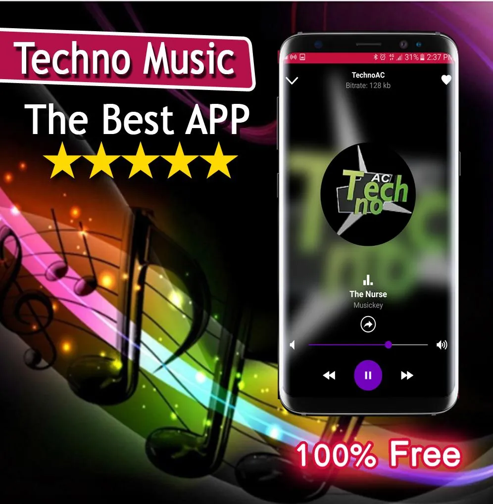 Techno Music Radio | Indus Appstore | Screenshot