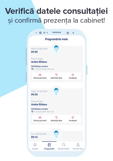 AgendaMed pentru pacienți | Indus Appstore | Screenshot