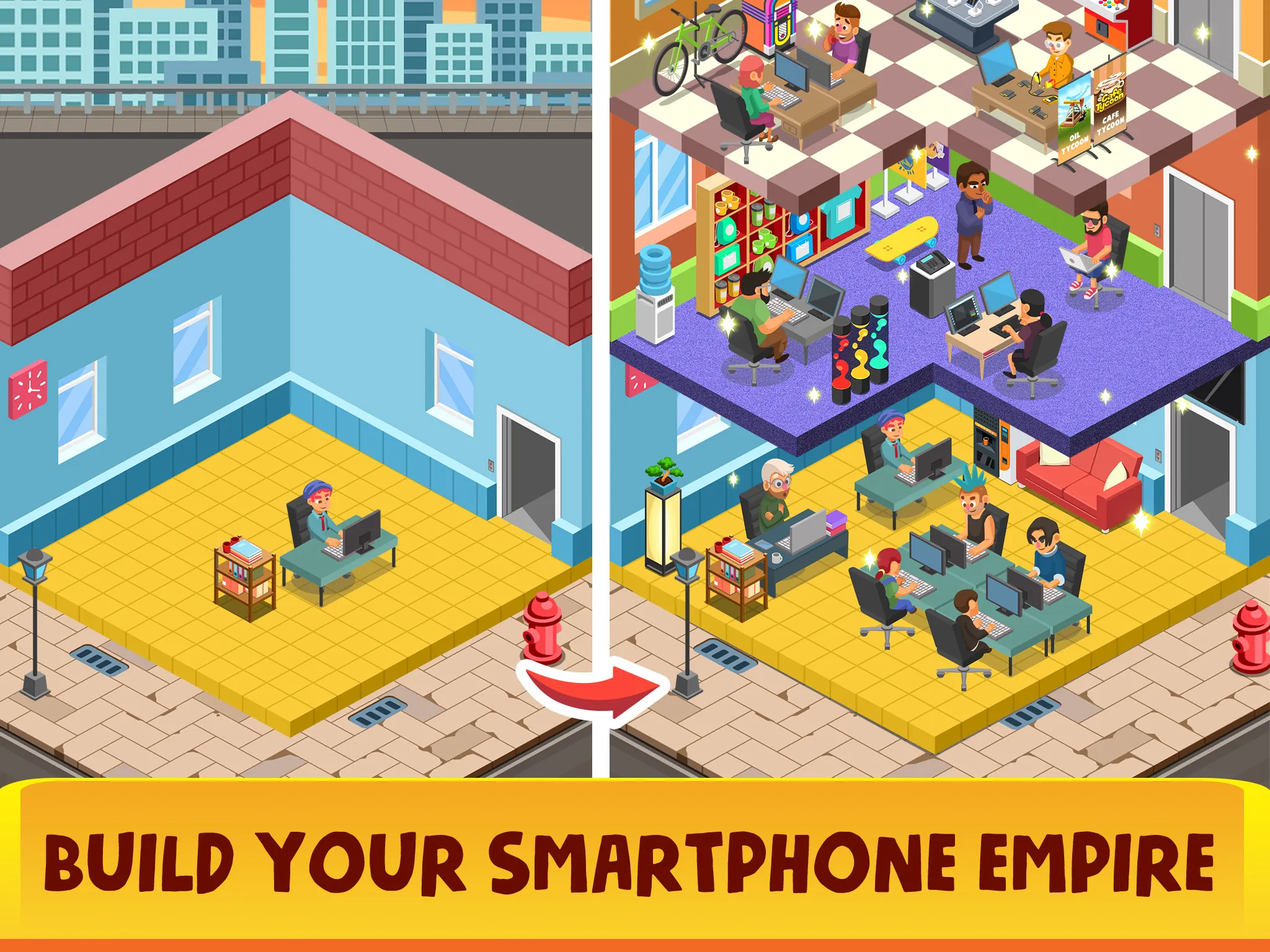 Smartphone Tycoon: Idle Phone | Indus Appstore | Screenshot