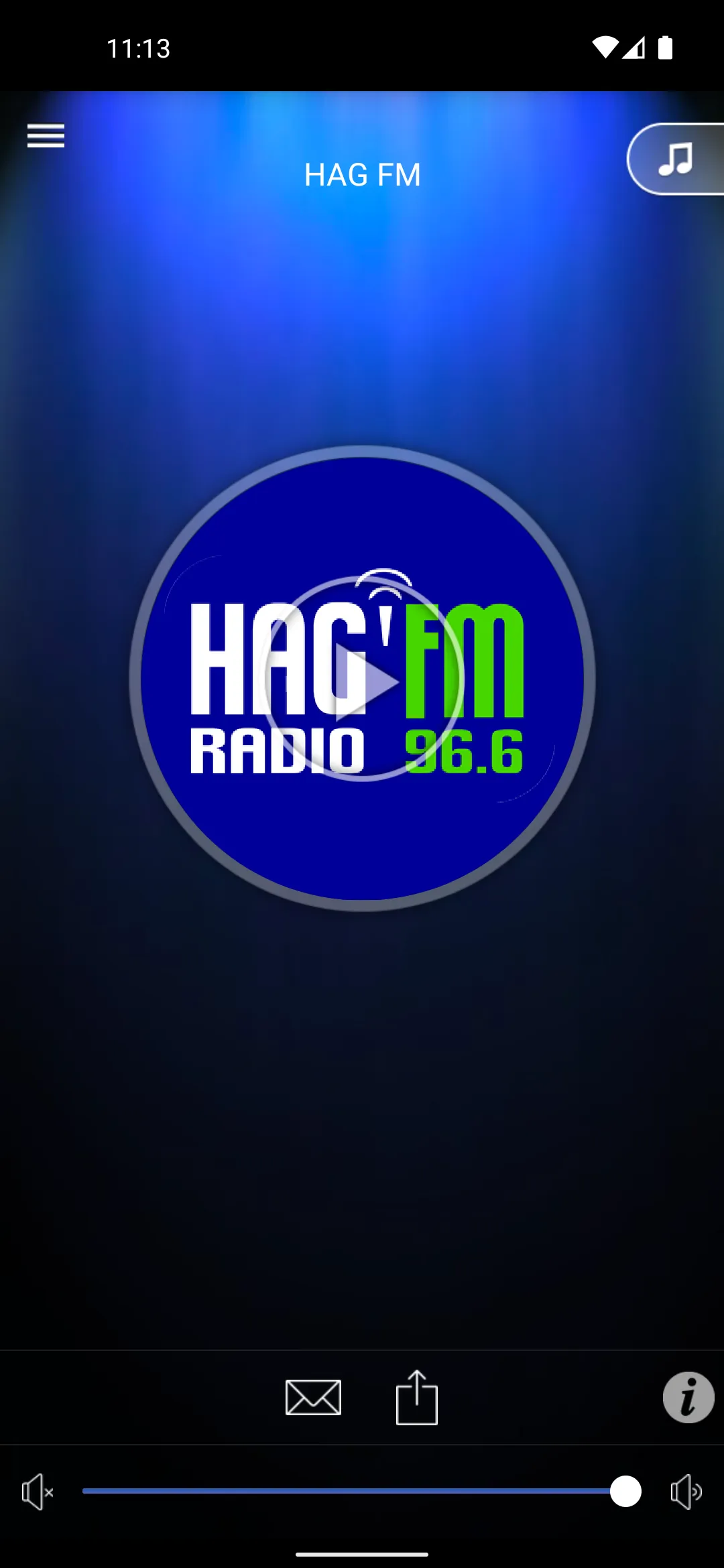 Radio HAG' FM | Indus Appstore | Screenshot