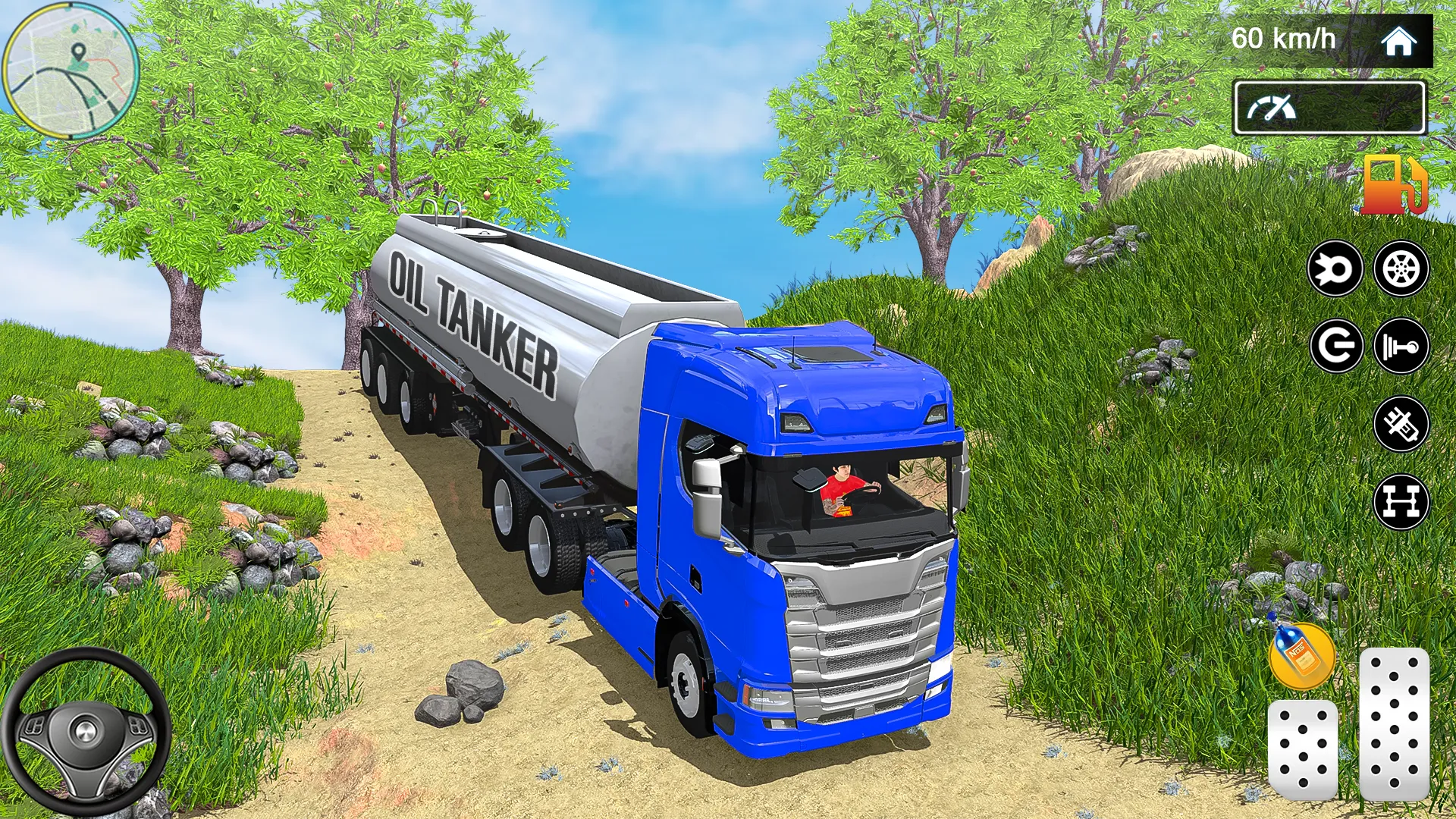 Offroad Oil Tanker 3D Game | Indus Appstore | Screenshot