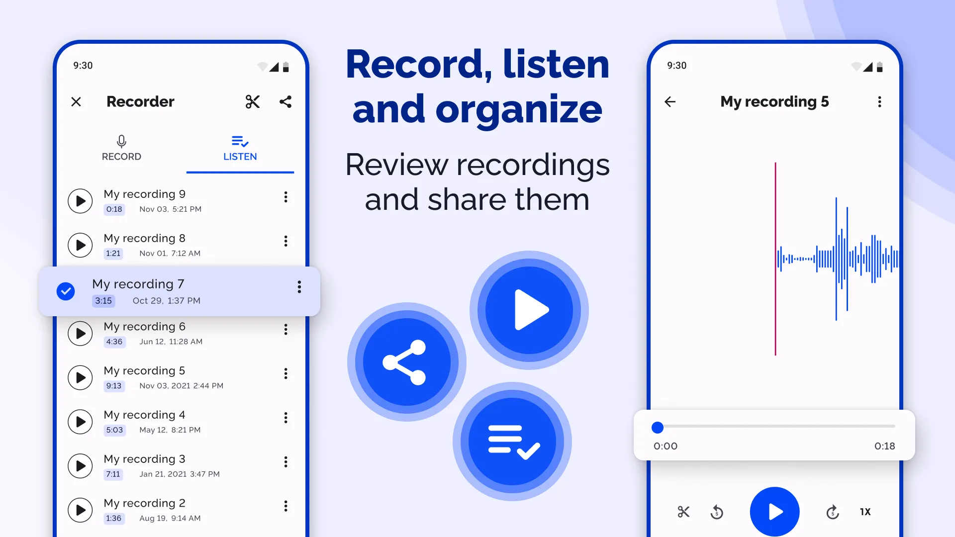 Voice Recorder - Voice Memos | Indus Appstore | Screenshot