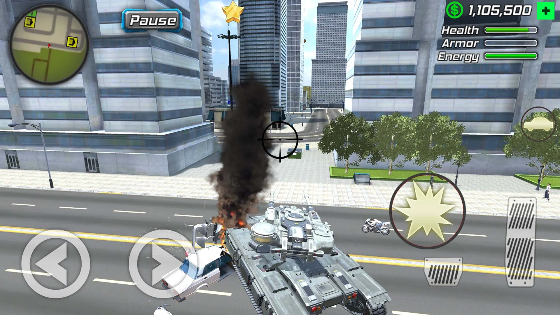 Rope Frog Ninja Hero Car Vegas | Indus Appstore | Screenshot