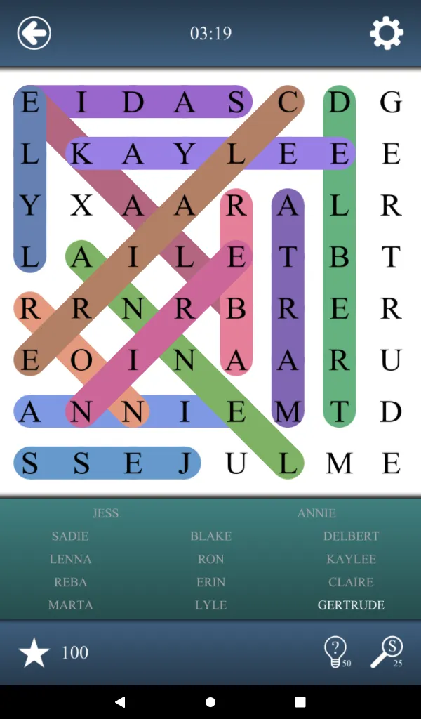 Word Search - online game | Indus Appstore | Screenshot