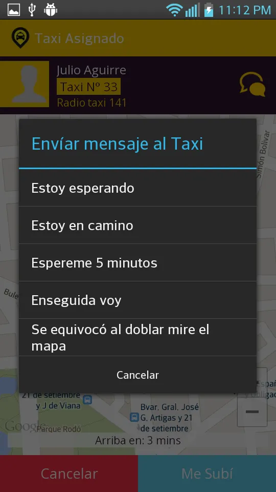 Voy en Taxi – App Taxi Uruguay | Indus Appstore | Screenshot