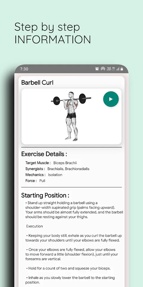 Triceps Workout: Arm Workout | Indus Appstore | Screenshot