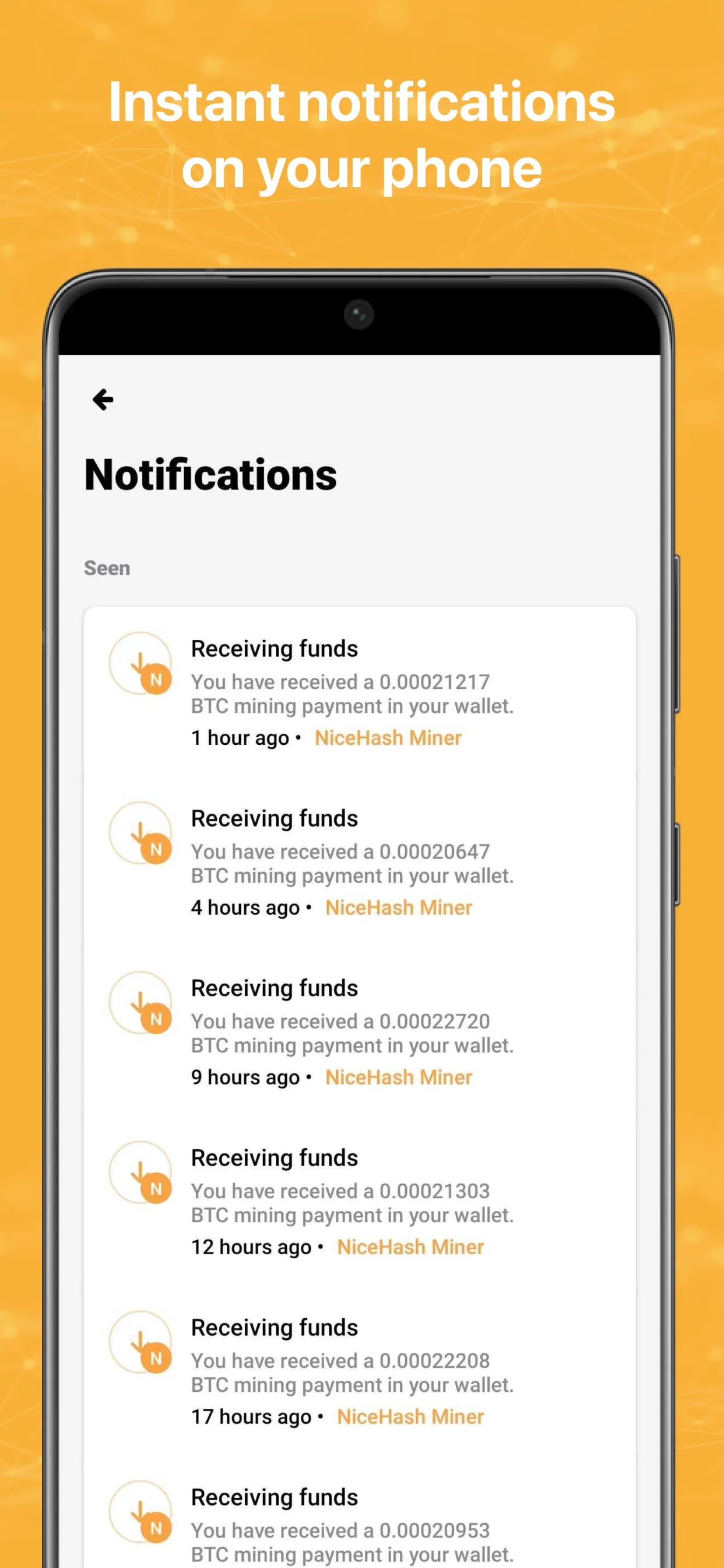 NiceHash | Indus Appstore | Screenshot