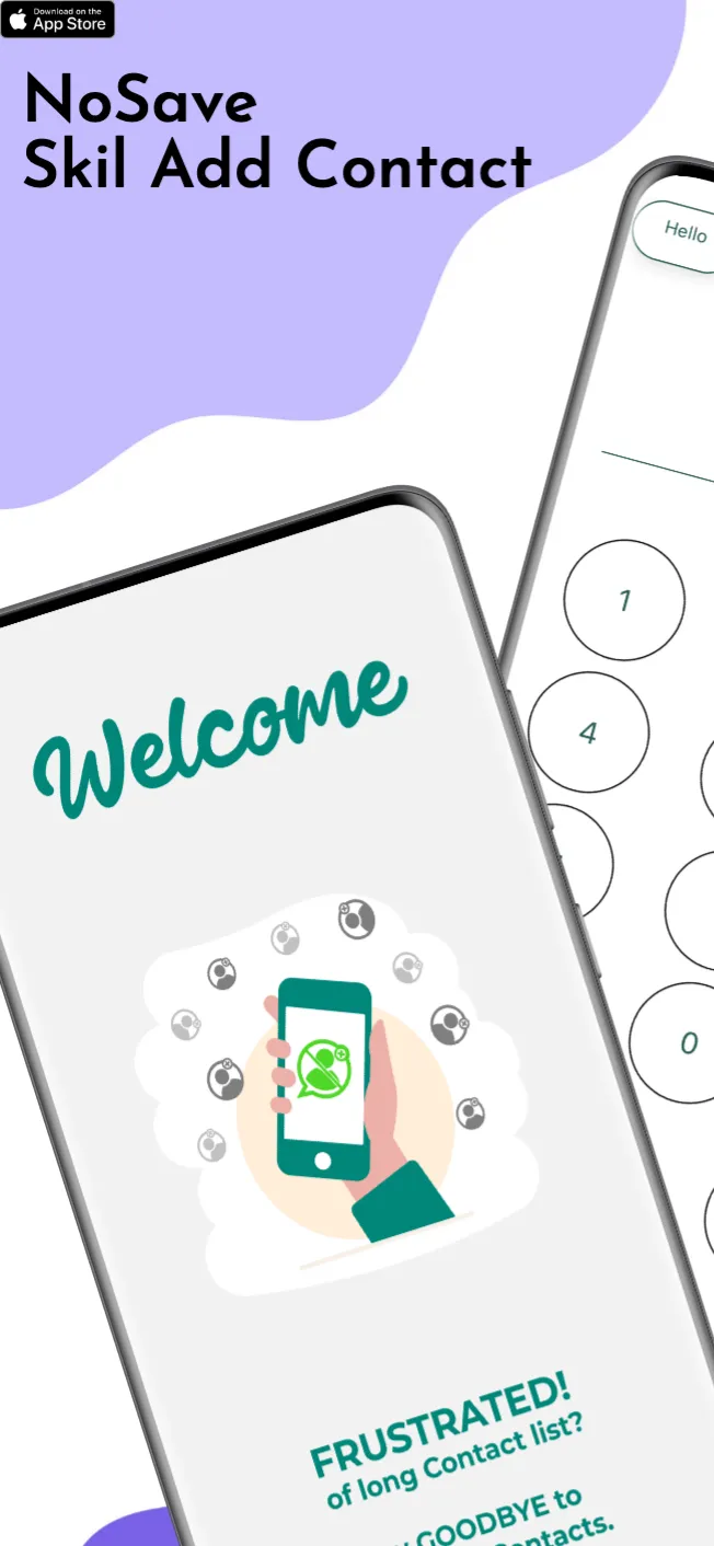 NoSave - Skip Add Contact | Indus Appstore | Screenshot