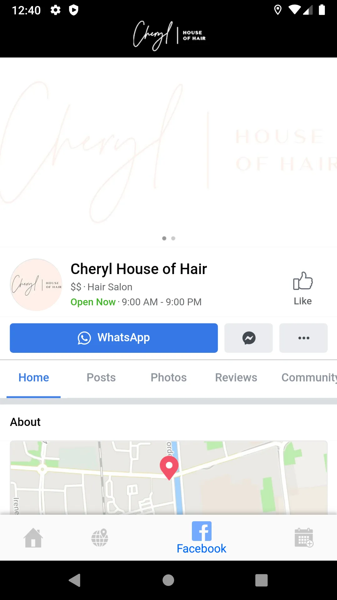 Cheryl House of Hair | Indus Appstore | Screenshot