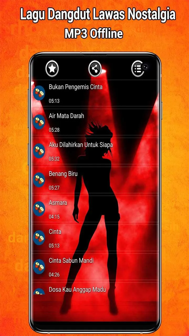 Lagu Dangdut MP3 Offline | Indus Appstore | Screenshot