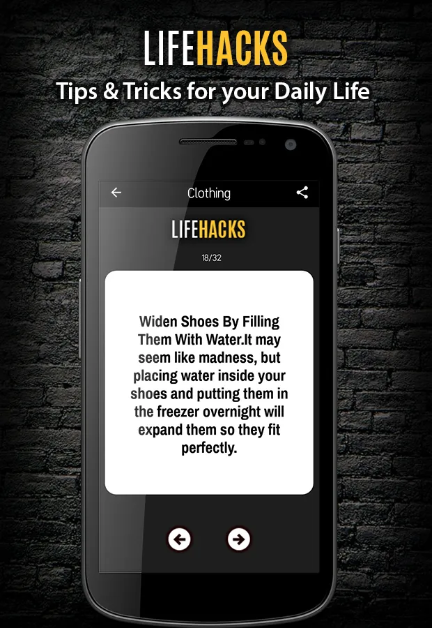 Life Hacks, Real Life Facts | Indus Appstore | Screenshot