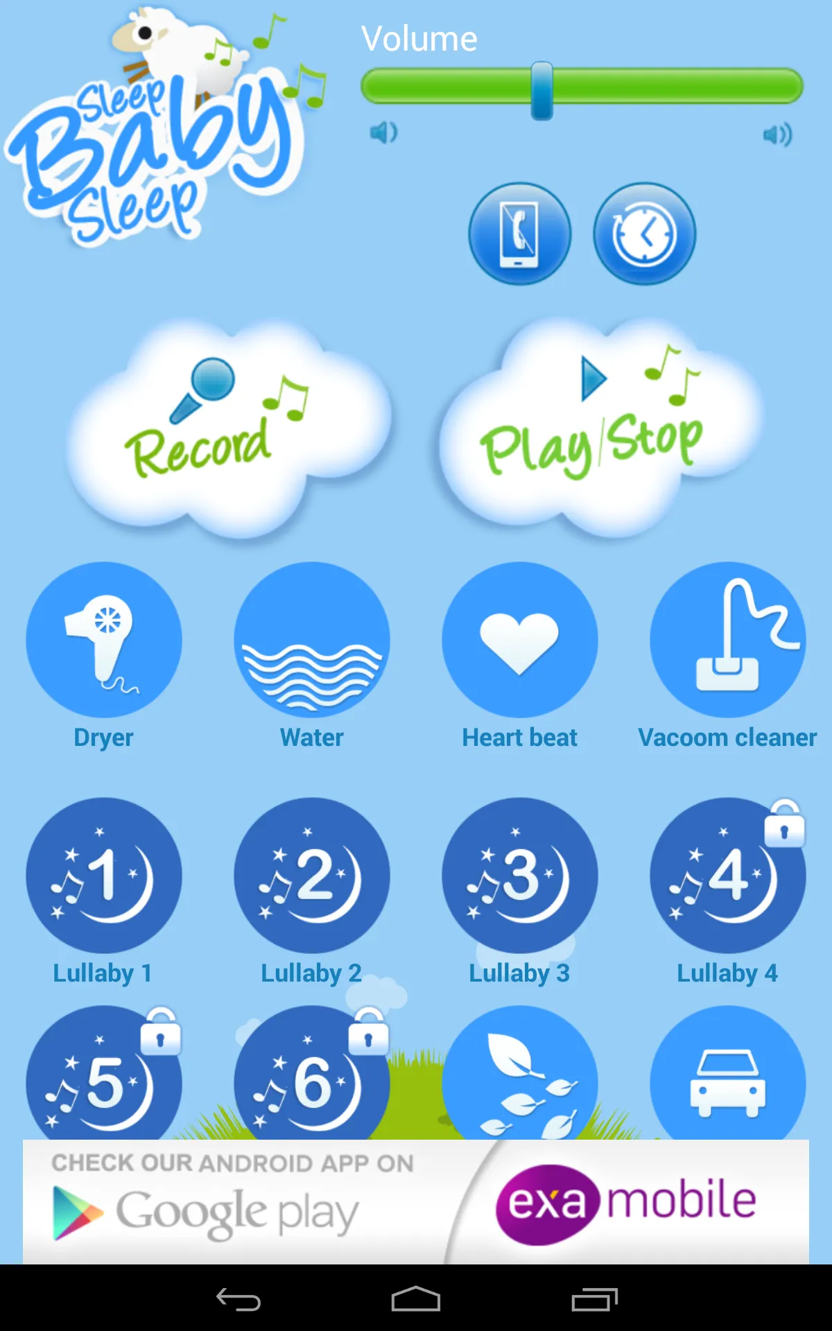 Sleep Cute Baby Lullaby | Indus Appstore | Screenshot