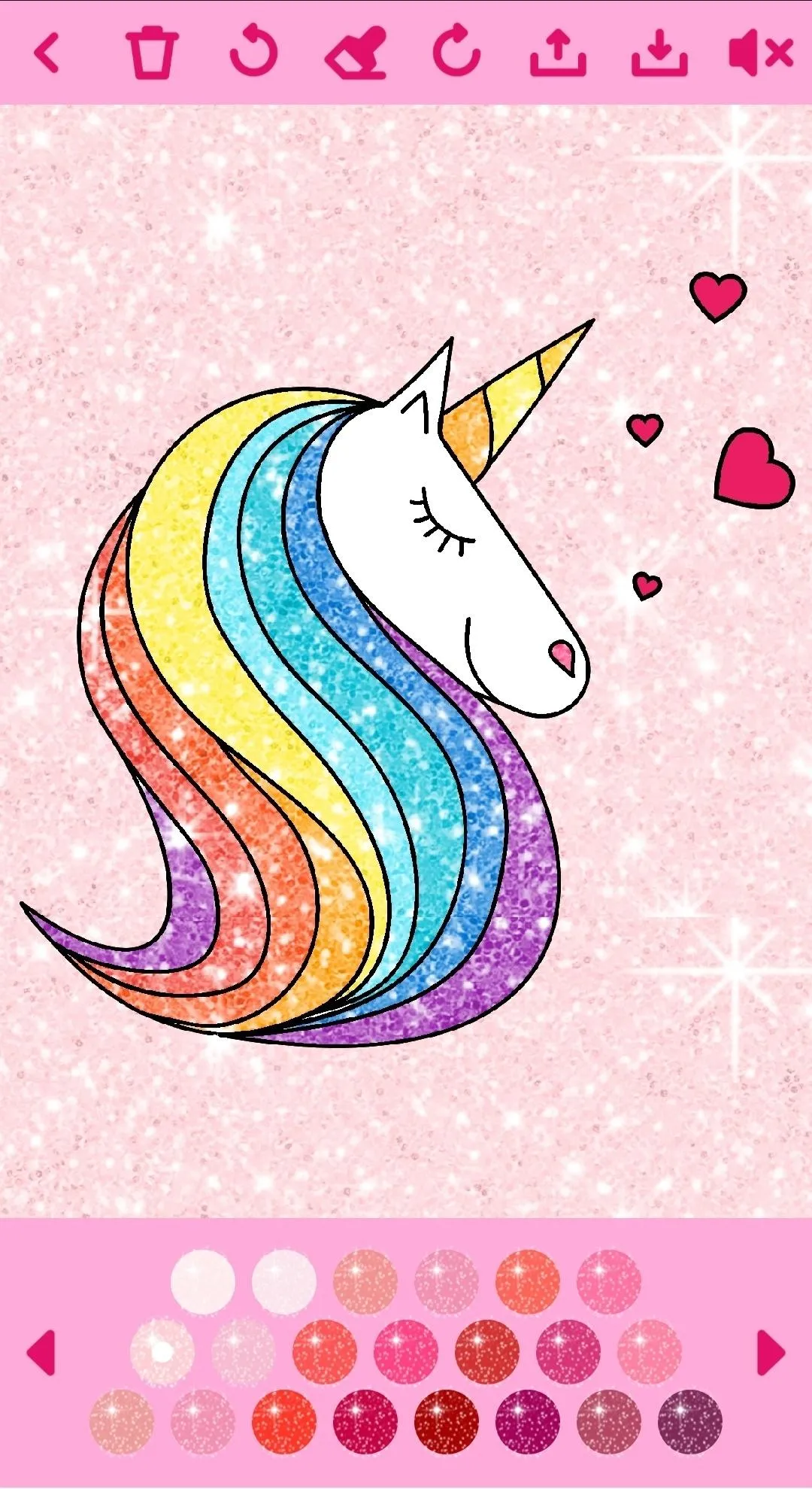 Unicorn Coloring Book | Indus Appstore | Screenshot