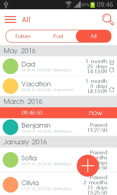 Countdown Calendar | Indus Appstore | Screenshot