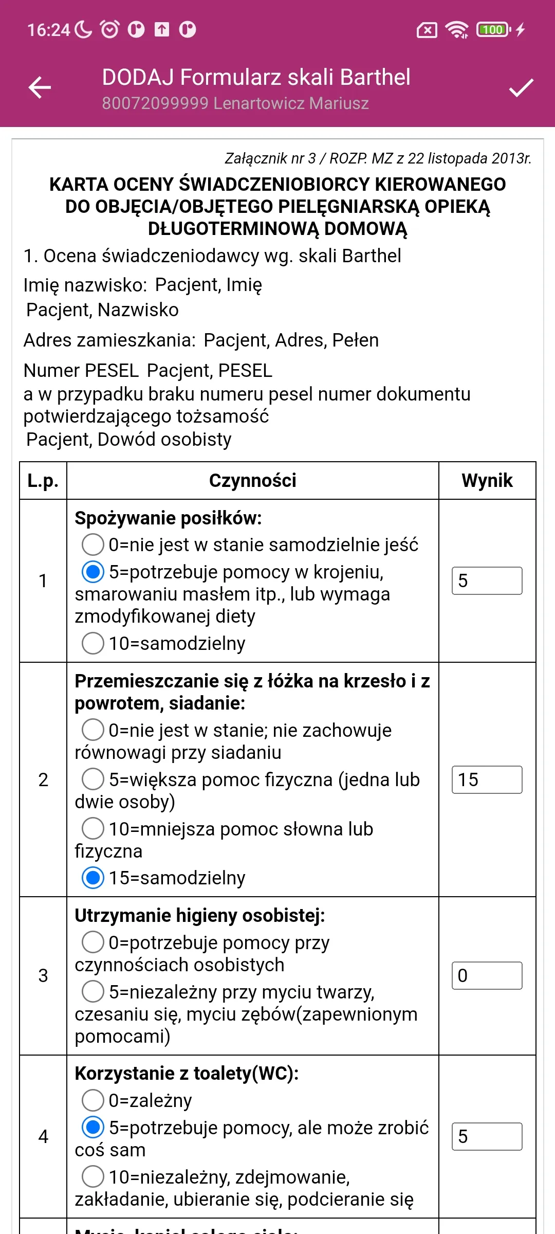 Wizyta Położnej | Indus Appstore | Screenshot